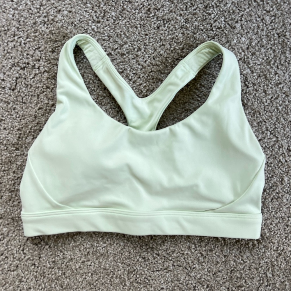 Athleta Light mint Racerback Sports Bra